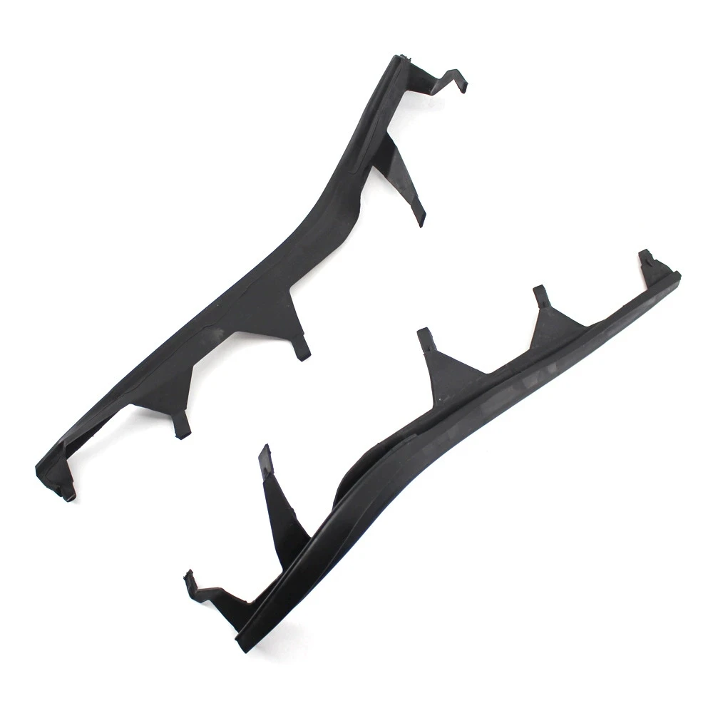 

​ Накладки на верхнюю часть передних фар для BMW E46 325i 2002-2005, уплотнительные ленты для фар, прокладки 63126921859 63126921860