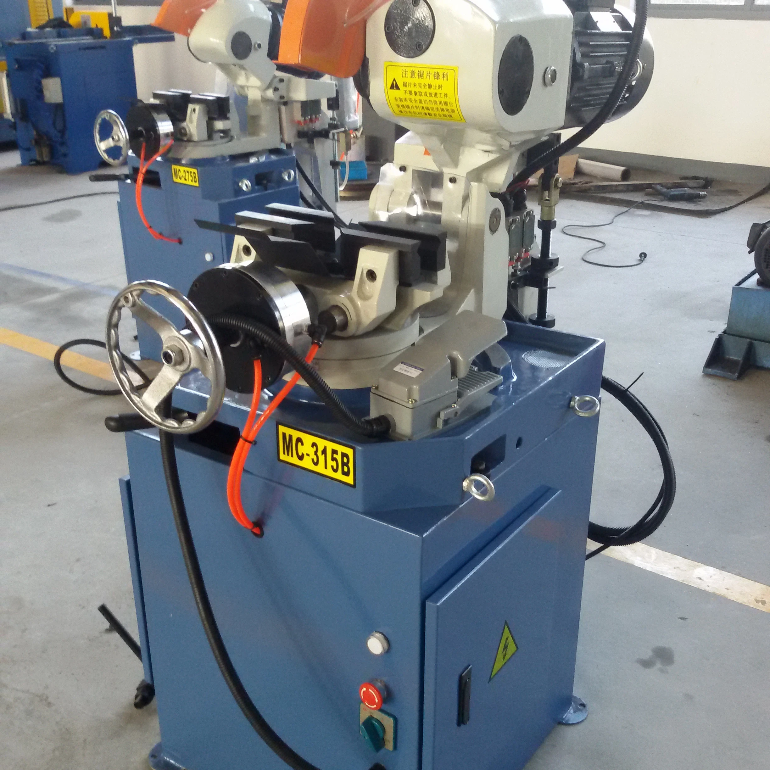MC-315B High Speed Circular Saw Machine Different Angle Tube Cutting New for Carbon Steel Aluminum Alloy Metal Cutting