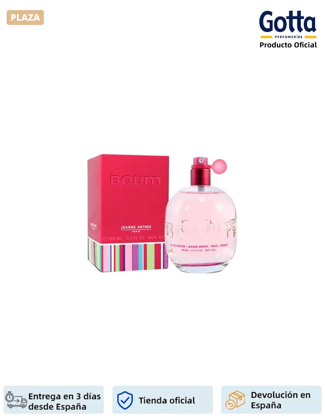 BOUM - BOUM POUR FEMME EAU DE PARFUM - 100 ML-beauty and health, Perfumes and deodorants, colonies-100% original female Perfumes.