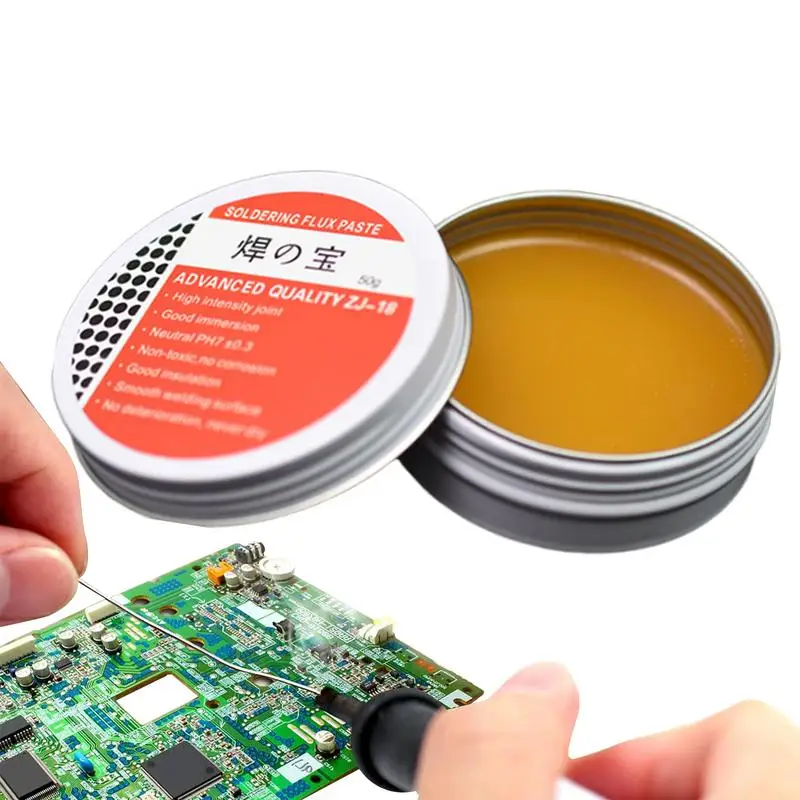 

No Clean Flux Paste Soldering Paste Rosin Flux Welding Gel Iron Box Paste Solder Flux or High Precision Circuit Board Welding