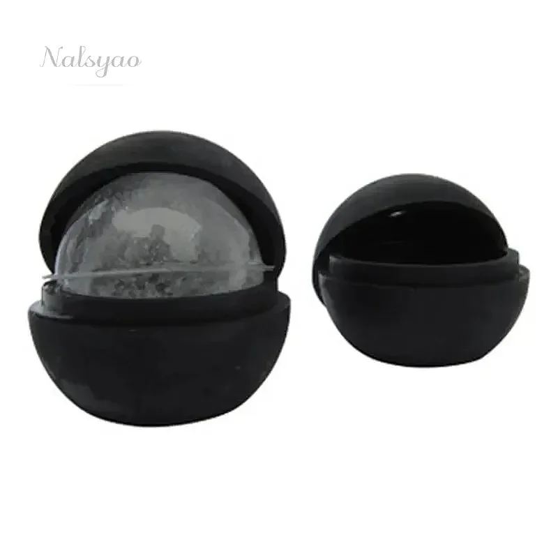 DIY Silicone Ice Cube Mold Round Ice Hockey Grid Creative Ice Maker Tray for Home Bar Kitchen Party