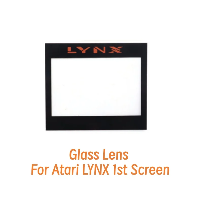 Glass Lens For Atari LYNX 1st  IPS LCD Kits, For Atari LYNX 1st Console Spares Part