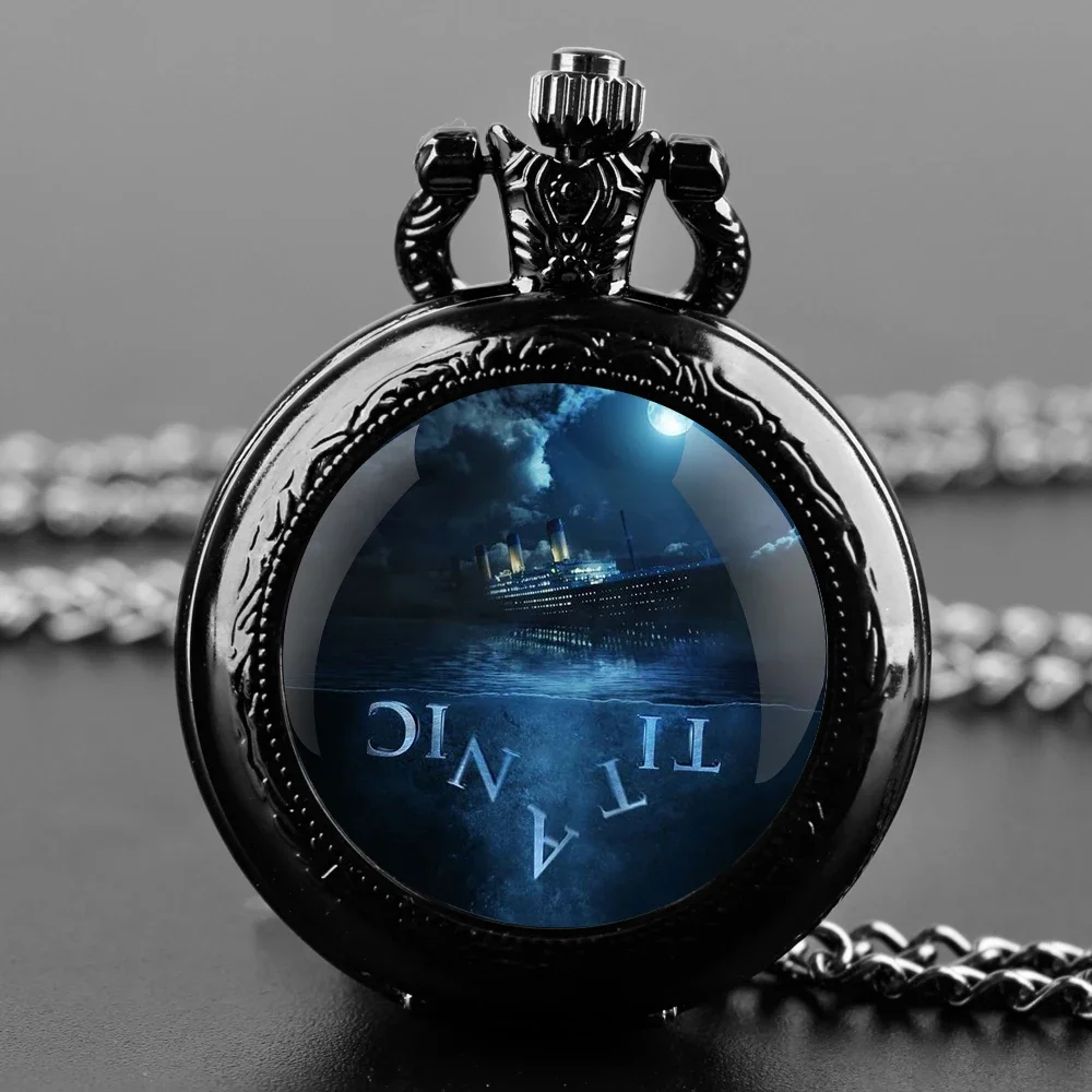 

Классические карманные часы ручной работы с купольным стеклом и кварцевым механизмом, унисекс, аксессуар для ожерелья, подарок для детей, сувенир, Relógio