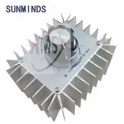 1pcs AC 220V 5000W SCR Voltage Regulator Controller LED Dimming Dimmers Thermostat 5000W Motor Speed Controller 220V
