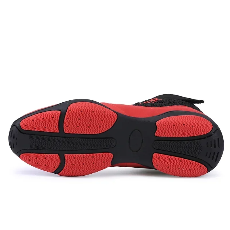 New Men Professional Boxing Shoes Light Tennis Adult Comfortable Classic Female Fighting Shoes Anti Slip Boxing Boots
