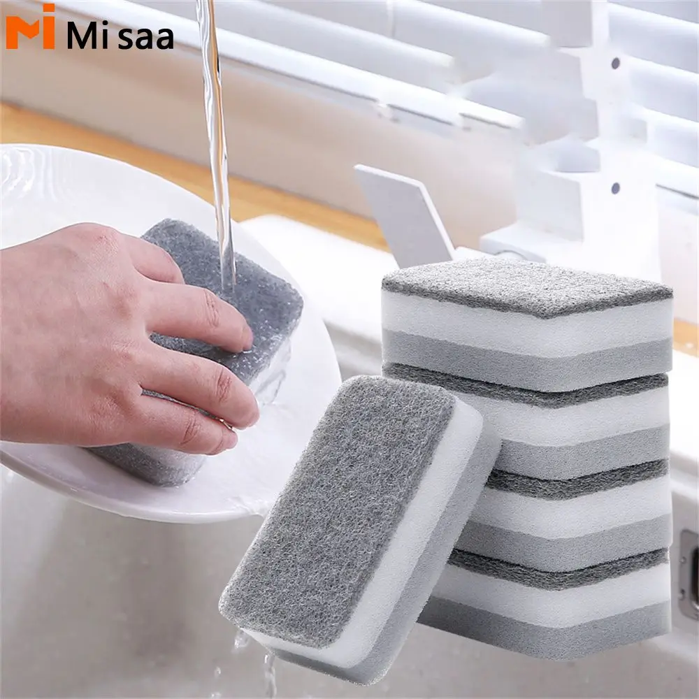 Cleaning Cloth Scouring Pad Household Use Gentle Cleansing Easy To Clean Household Daily Necessities Gas Stove Cleaning Cloth