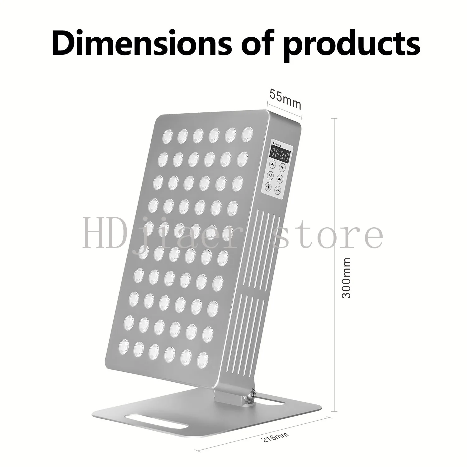 

All aluminum shell ultra-thin high irradiance low radiation A60 red therapy lamp, infrared lamp FDA CE