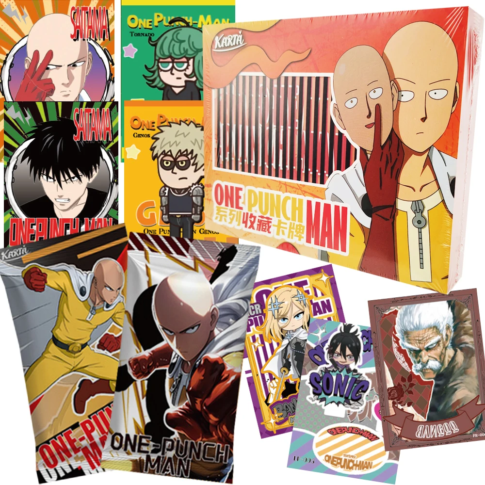 

Hot Blooded Anime One Punch Man Character Collection Cards Popular IP Surprise Co Branded Special Theme Cards Birthday Toy Gifts