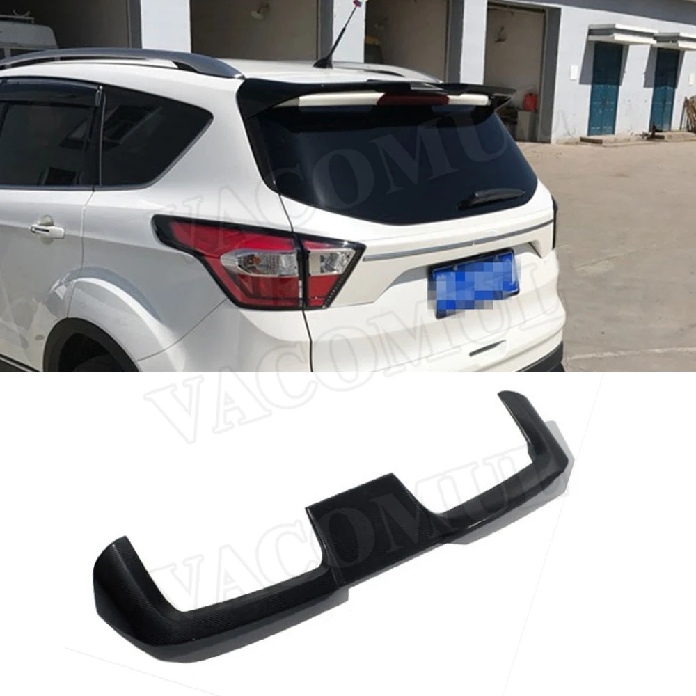 VACOMUL High Quality ABS Material Rear Roof Spoiler Tail Spoiler Wings For Ford Escape Kuga 2013-2019 ST Style Spoiler