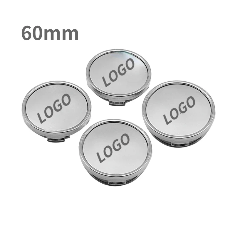 

4pcs 60mm Car Center Hub rim Wheel Caps Emblem Badge Decals Sticker For C4 C3 C5 C2 Berlingo Celysee Cactus