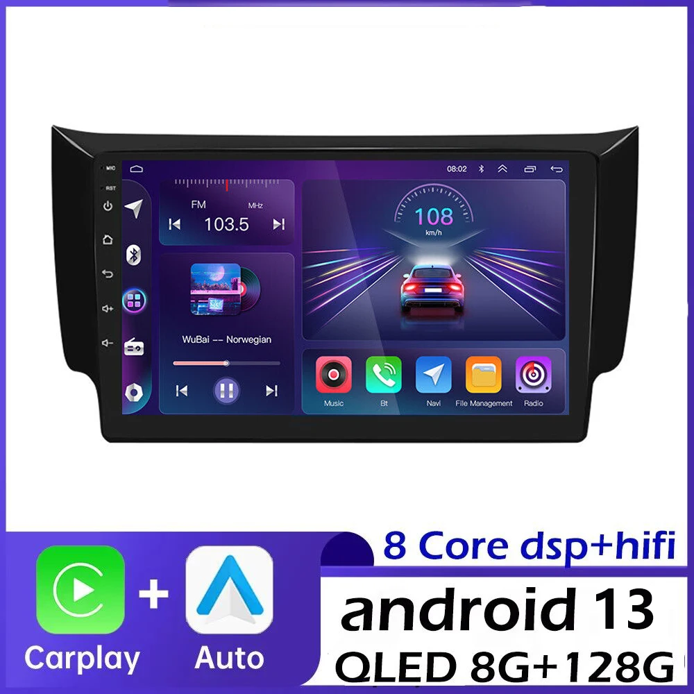 

Wireless Carplay For Nissan Sylphy B17 Sentra 12 2012 2013 2014 2015 2016 2017 2018 Multimedia Car Radio Player WIFI+4G BT DSP