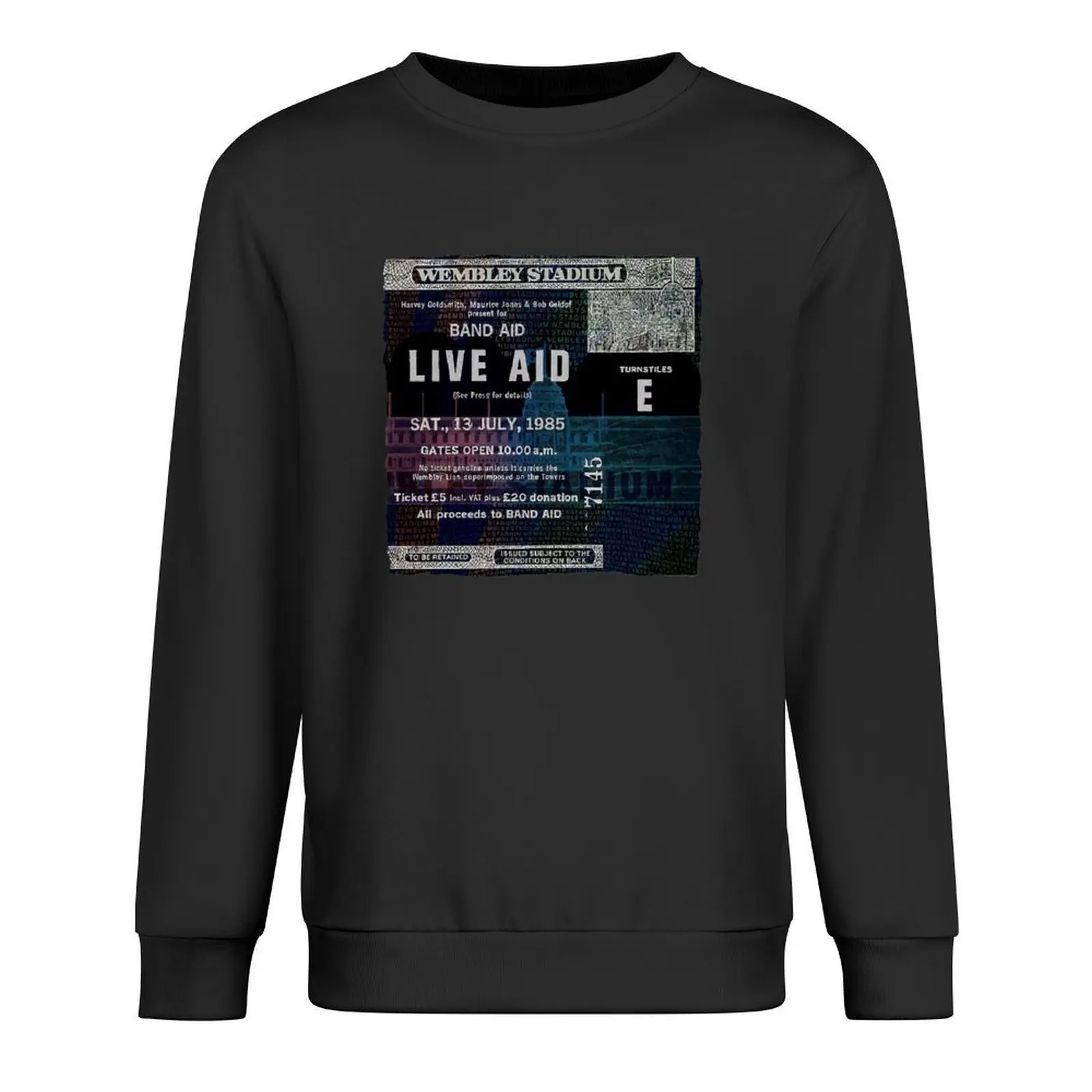 

Live Aid 1985 - just the ticket! Pullover korean clothes autumn new products autumn tracksuit new hoodies and sweatshirts