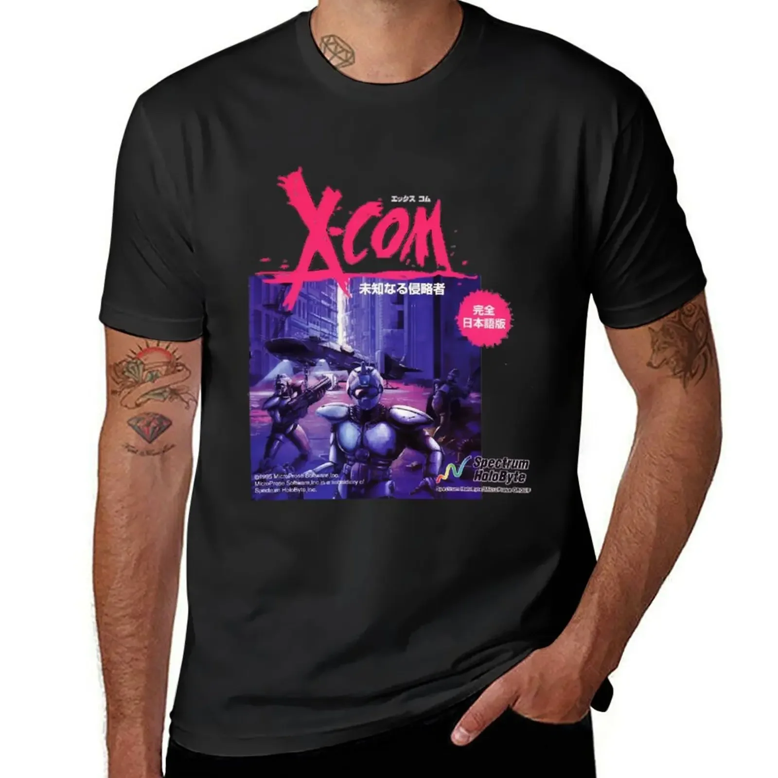 

XCOM UFO Defense Japanese Ver T-Shirt funny costumes football t shirt t shirts for men graphic