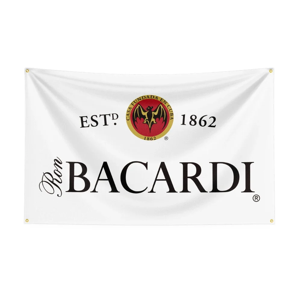 3X5Ft Bacardis Beer Flag For Decor