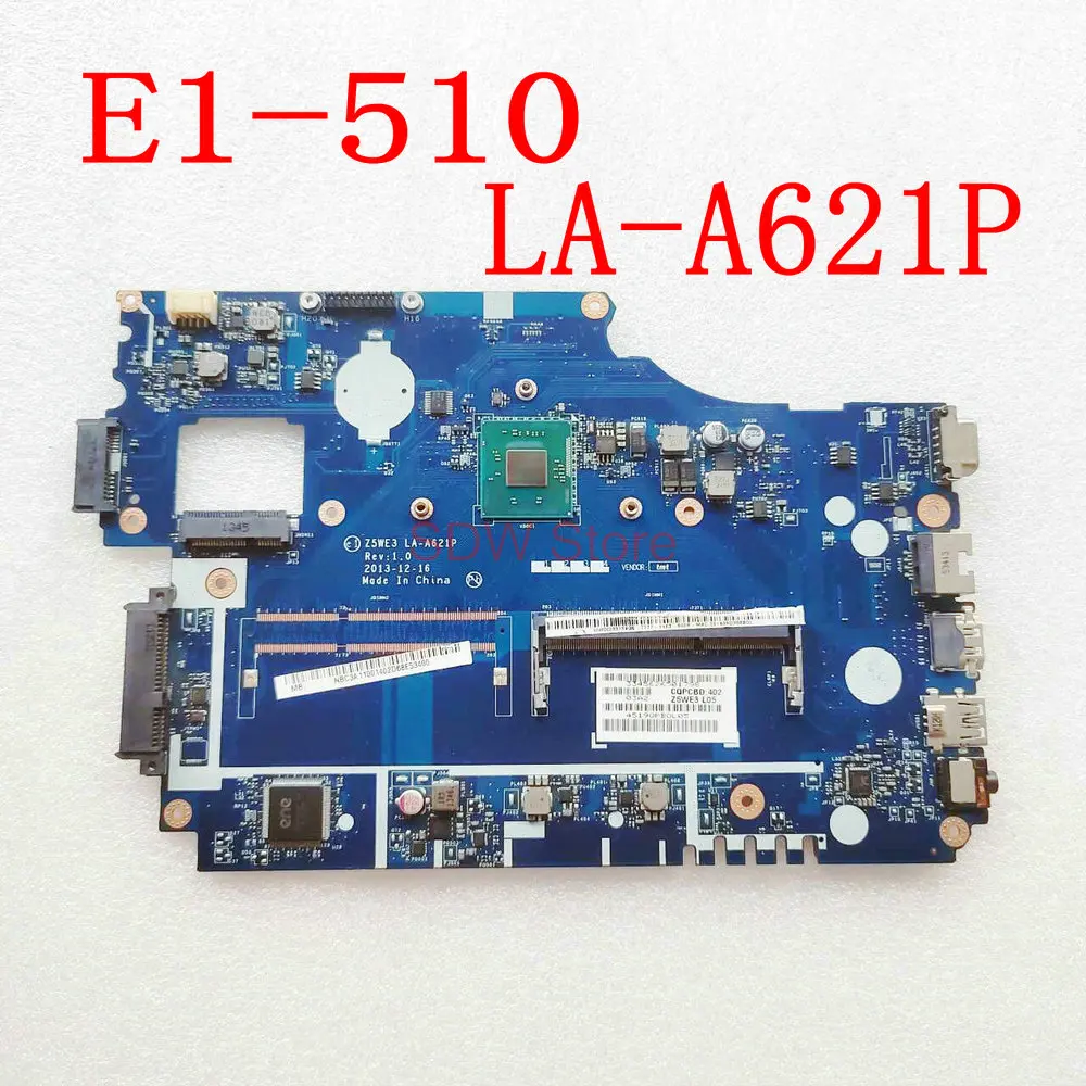 LA-A621P For Acer Aspire E1-510 Laptop Motherboard NBC3A11001 NBY4711002 With N2920 CPU Mainboard 100% Tested  ok