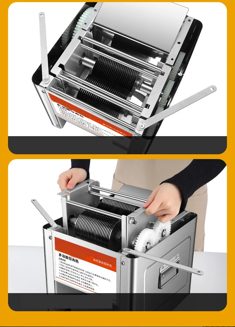 Mesin Pengiris Daging Listrik, Aksesori Penggiling Daging, Pemotong Sayuran Ikan Rumah Tangga, Pemotong Fillet, Aksesori Pengiris