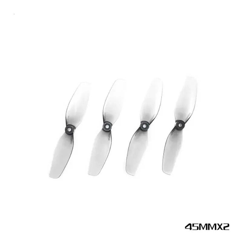 HQProp 1.8x1.4 (45mm 2‑Blade) 1.5mm Shaft Hole FPV Drone Propellers 2‑CW 2‑CCW Classic Gray