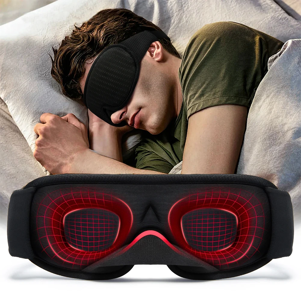 3D Sleeping Mask 100% Blockout Light Sleep Mask For Eye Soft Eye Mask for Travel Eyeshade Night Breathable Blindfold Slaapmasker