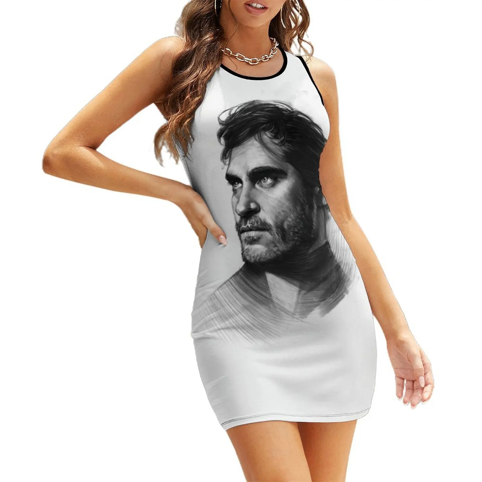 

Joaquin Phoenix Sleeveless Sundress birthday dresses for women dress for women 2025 Bridesmaid dress woman bandage dress
