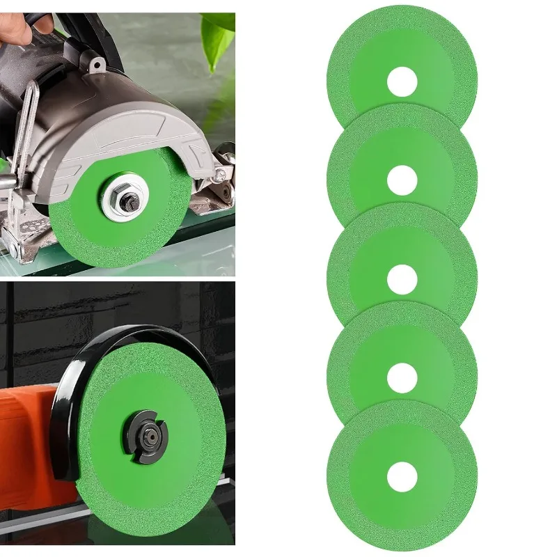 

5 шт. специальный алмазный отрезной диск, лезвие для стекла, мрамора, керамическая плитка, нефрит, специальное режущее лезвие 100 мм