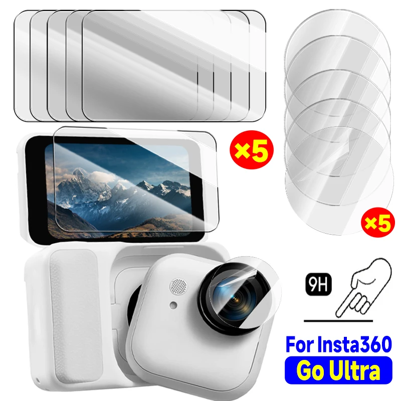 

Для Insta360 GO Ultra Защитная пленка для экрана 3D с полным покрытием, защитная пленка от царапин, мягкая защита для камеры для Insta360 GoUltra
