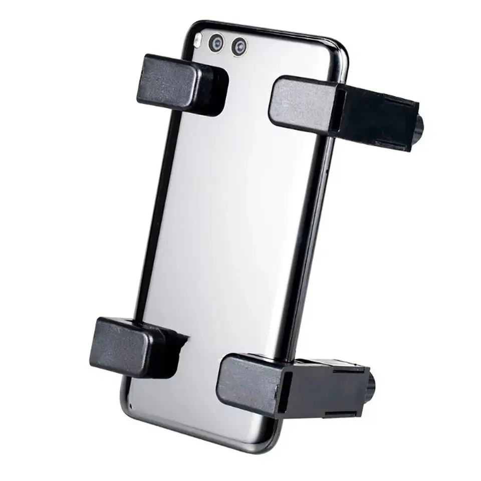 4Pcs Pinza de Fijación para Pantalla de Teléfono Ajustable Universal Soporte de Reparación Negro Clip de Fijación 3