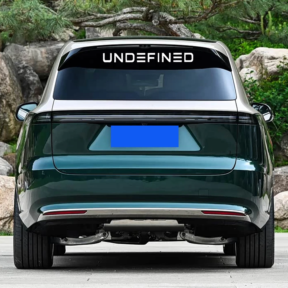 Vinyl Film Decal Car Stickers Four Sizes UNDEFINED Car Body Window Windshield Bumper Motorcycle Decor Auto Styling Accessories