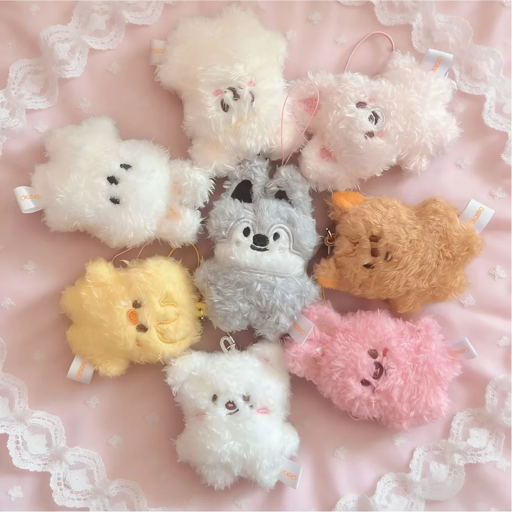 

SKZOO New Stray Kids Kpop FM Field Official Flash Sale Same 5cm Cute Plush Keychain Pendant Gift