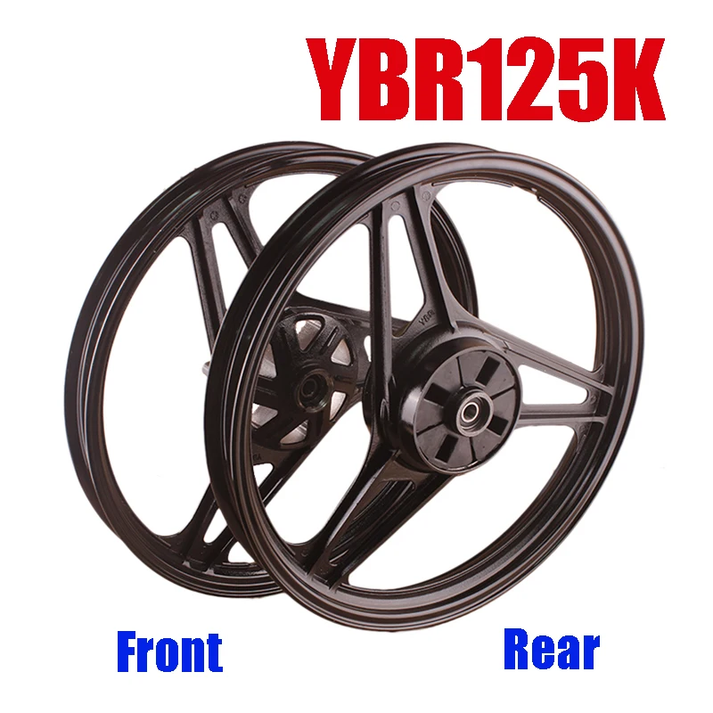 

Motorcycle Aluminum Alloy Wheel Rim for Jianshe Yamaha YBR125K JYM125 Year 2006 YBR JYM 125cc 18Inch Front/Rear 1.85-18 Wheel