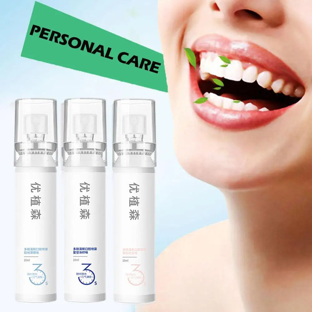 Mint Breath Fresh Spray Long Lasting Fragrance Instantly Refreshing Portable Dental Breath 20ml Care Spray Health Products O9A6