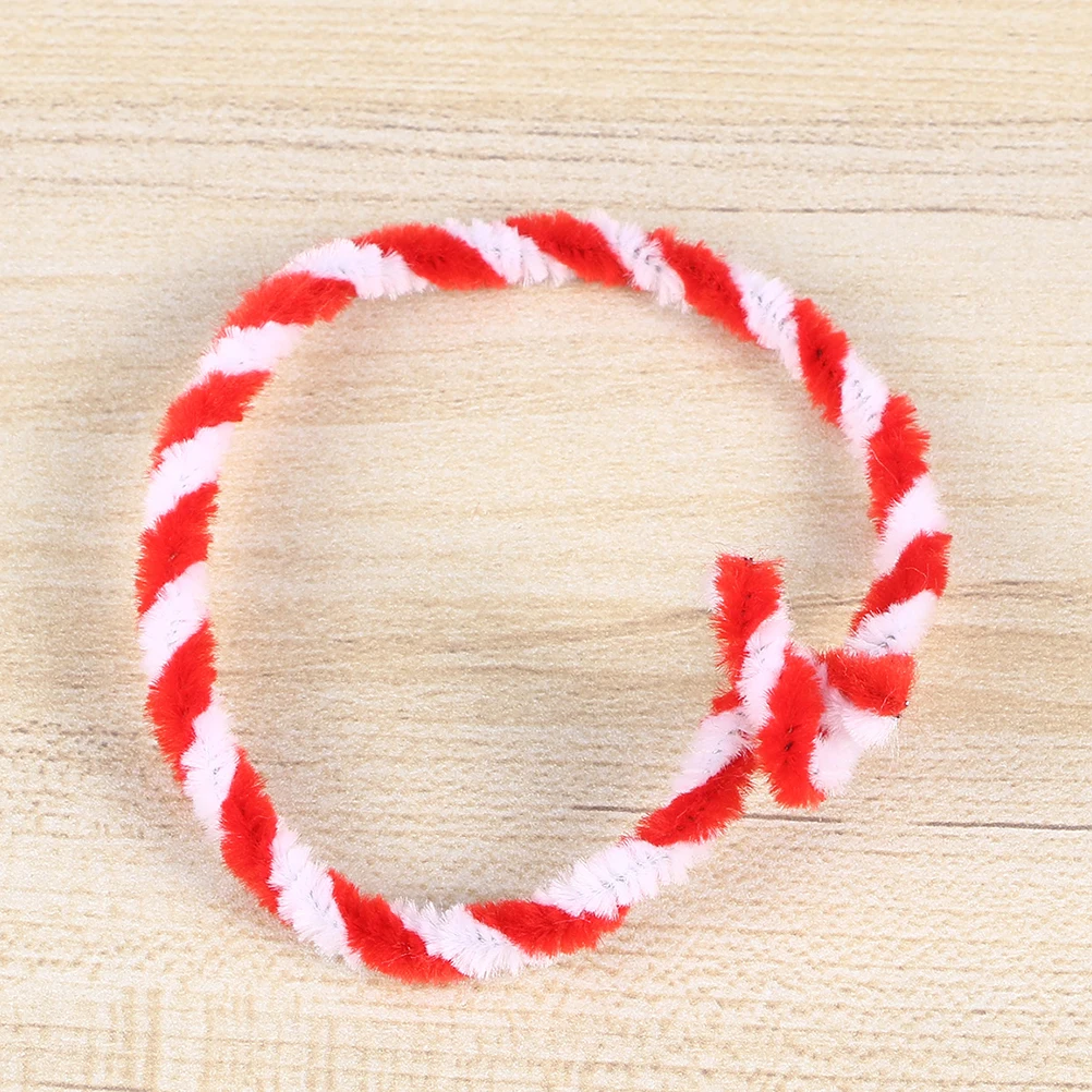 100 قطعة ينبع الشنيل الملتوية متعددة الأشكال النمذجة DIY بها بنفسك لوازم الحرفية انحناء العصي المعدنية للأطفال المشاريع المدرسية #3