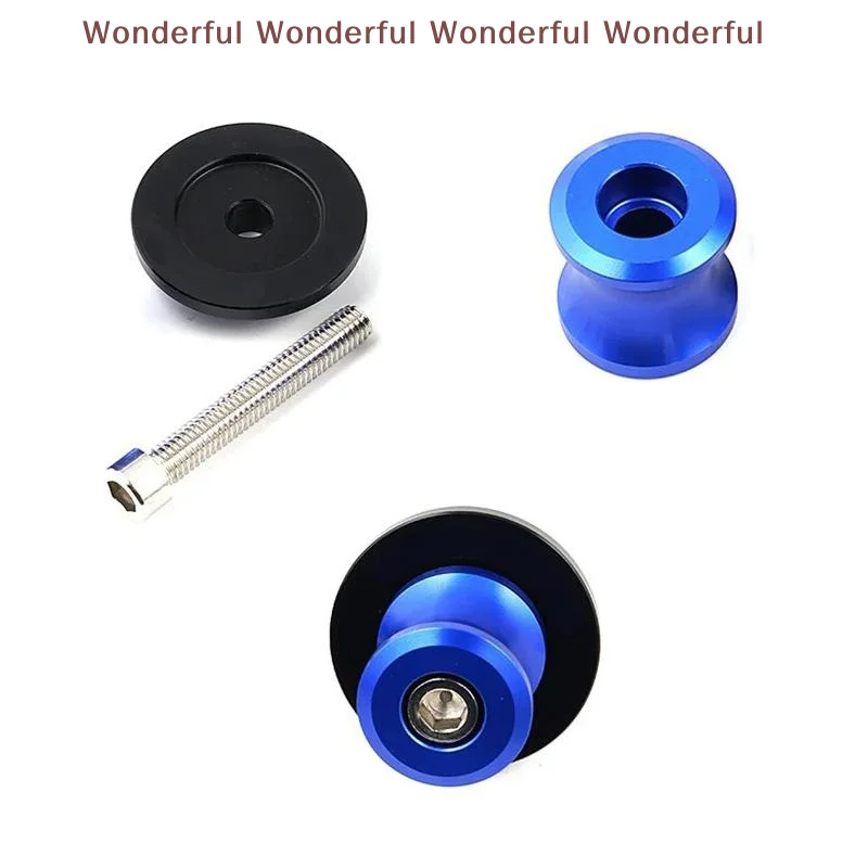 

Motorcycle Rear Stand Swingarm Spools Sliders Durable Screws Kit for Easy Installation Bike Maintenance Support