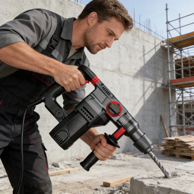 

Heavy-Duty Clutch Buffer Electric Pick High-Power Impact Drill Multi-Functional Dual-Purpose Heavy-Duty Concrete Electric Hammer