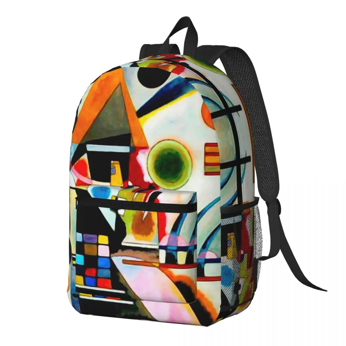 

Kandinsky - Swinging Backpack Daypack Large Capacity Kids BookBag School Bag Shoulder Bags for Men Women