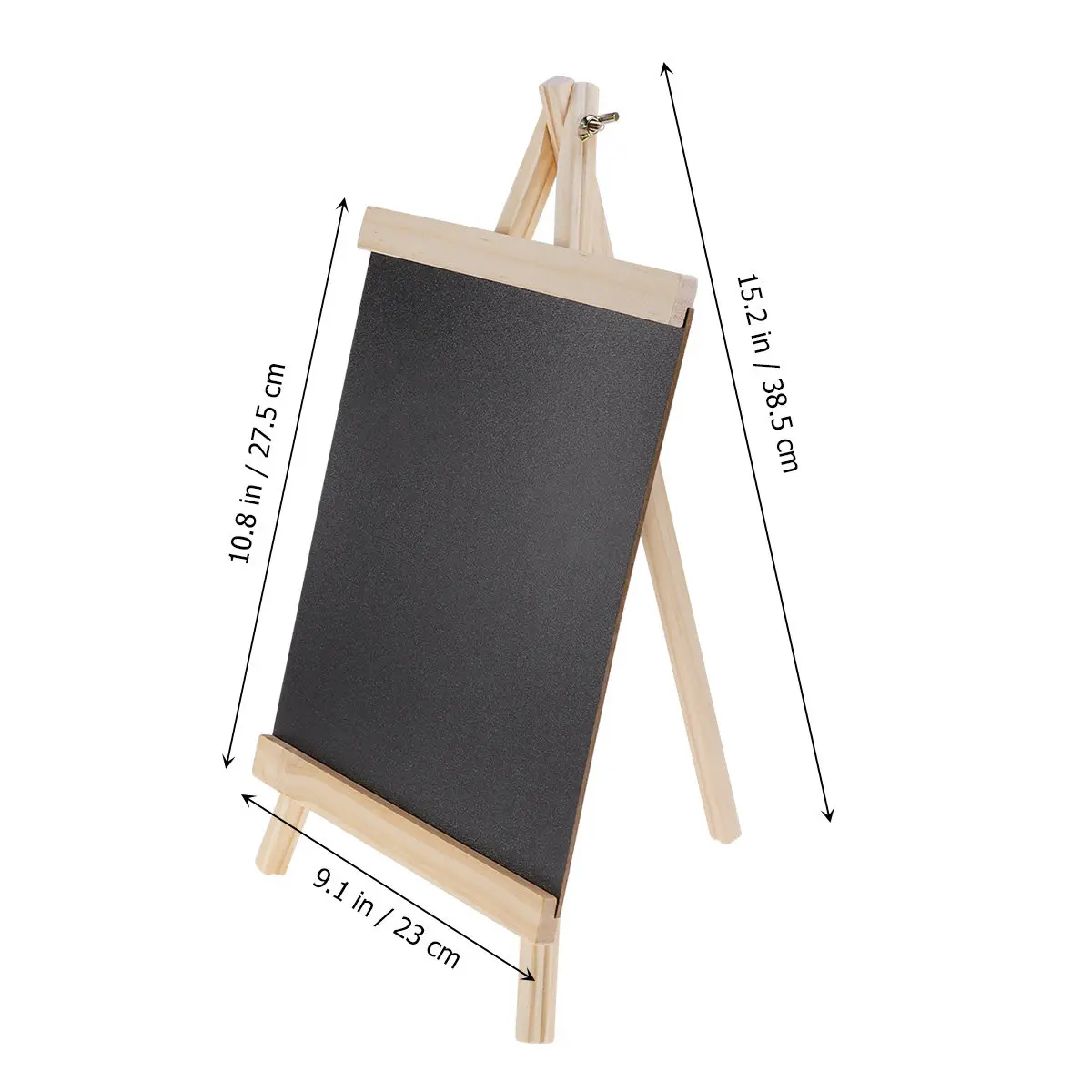 1Pcs Wooden Mini Blackboard Message Board Erasable Chalkboard for Bar Restaurant Wedding Centerpiece Mini Chalkboards - view 4
