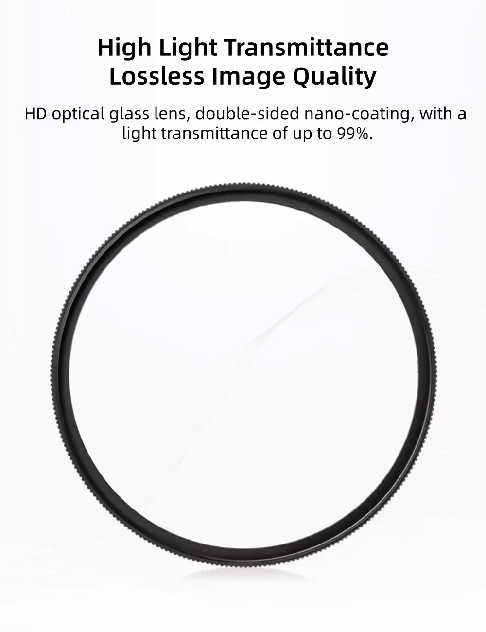 UV-Schutzfilter Ultra Slim HD 40,5mm 43mm 46mm 49mm 52mm 55mm 58mm 62mm 67mm 72mm 77mm 82mm für Canon Nikon SLR-Kameraobjektive – Detail 3