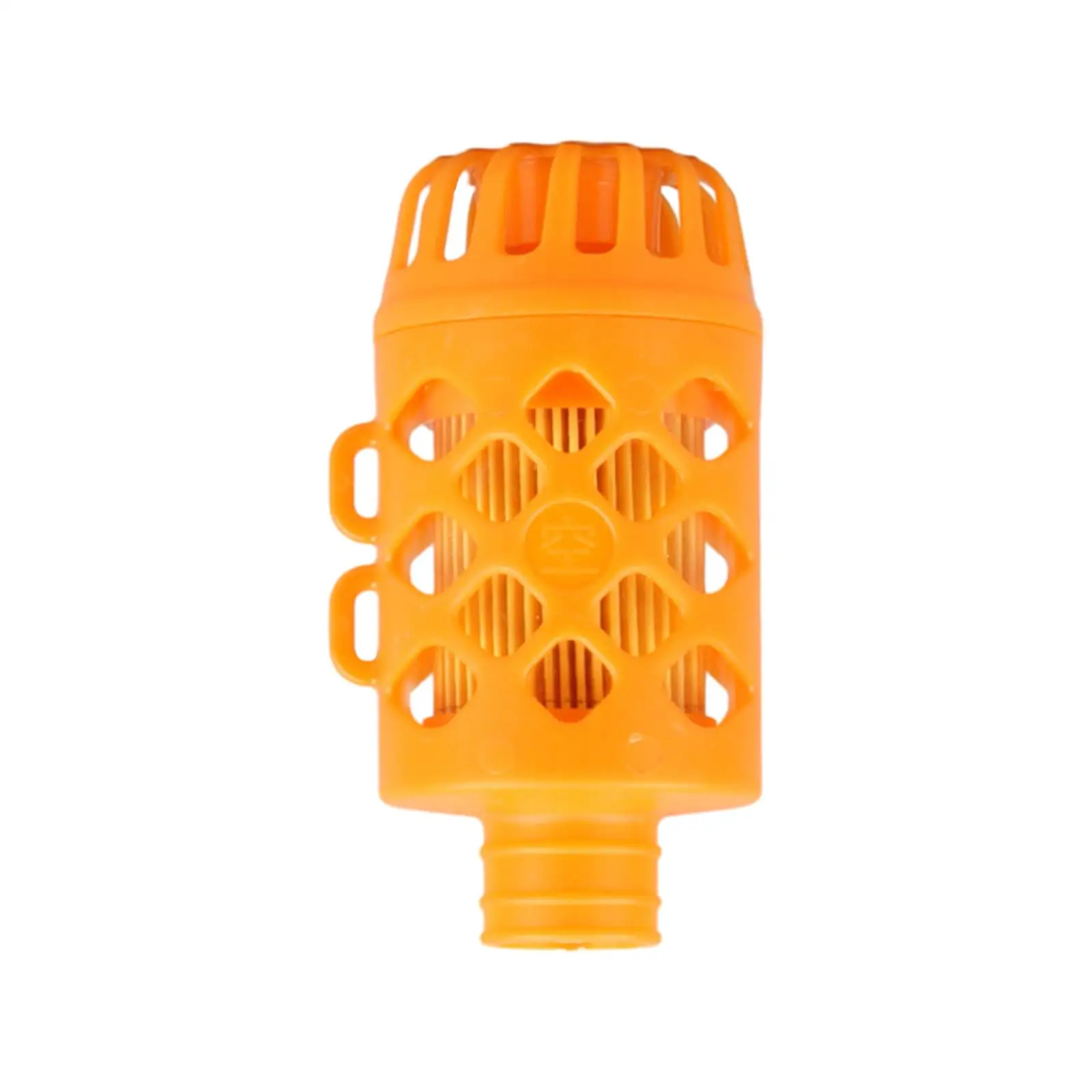Diesel Parking Heater Air Intake Tube Filter Wear Resistant ABS Orange for Vehicle Quiet Operation