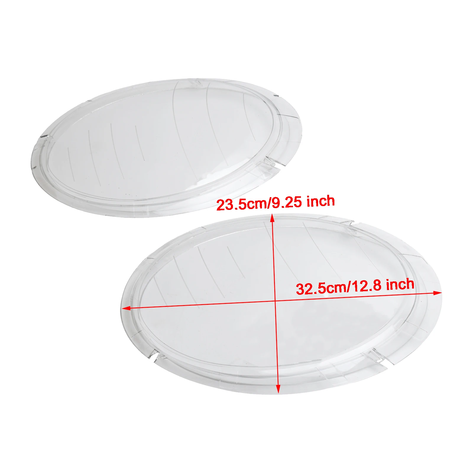 Artudatech Left +Right Headlight Lens Plastic Cover Shell 63126911701 02 For Mini Cooper Car Accessories