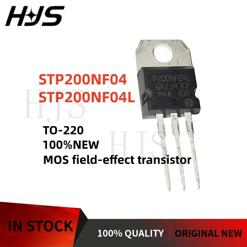 10PCS Brand new STP200NF04 STP200NF04L Inverter MOS field-effect transistor TO-220