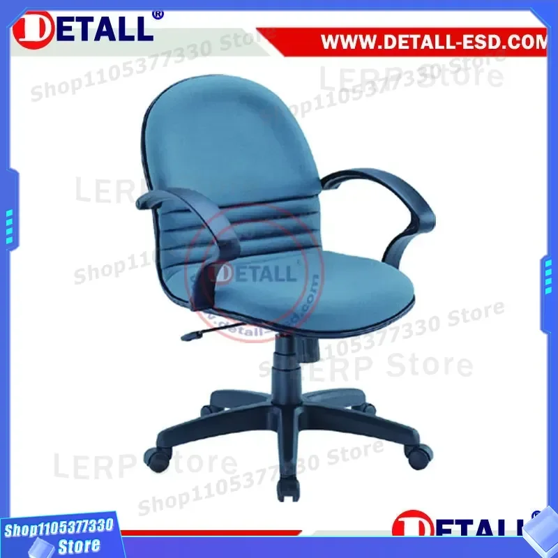 ESD Fabric Worker Chair with Anti Static Casters for Factory Production Line Ergonomic Design Industrial Office Seating