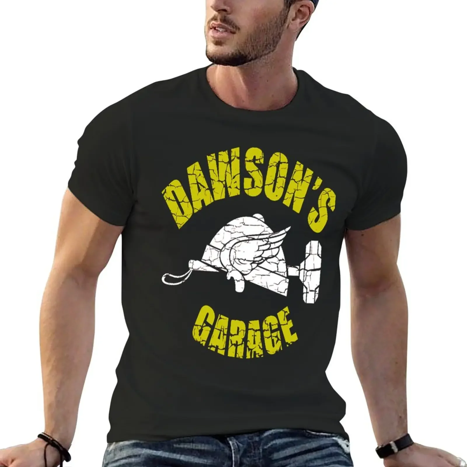 Dawson's Garage - Adventures in Babysitting T-shirt sublime for a boy tops plain black t shirts men