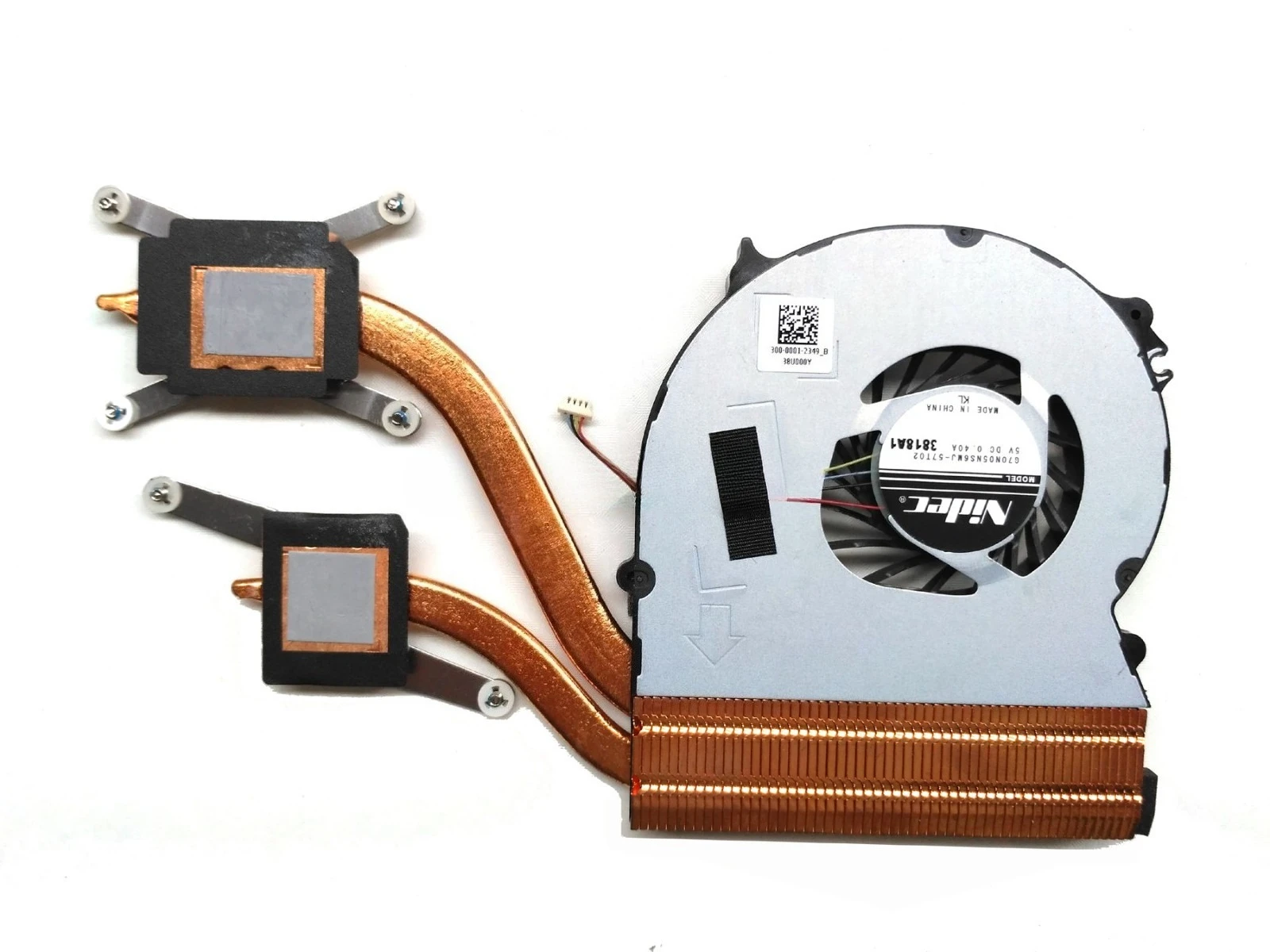 Nuevo disipador de calor para ventilador de CPU para Sony VAIO SVS131A SVS131B SVS13A con GPU discreta