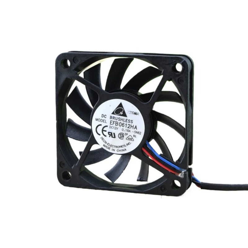 

Оригинальный охлаждающий вентилятор EFB0612HA 6010 12V 0.18A 6CM