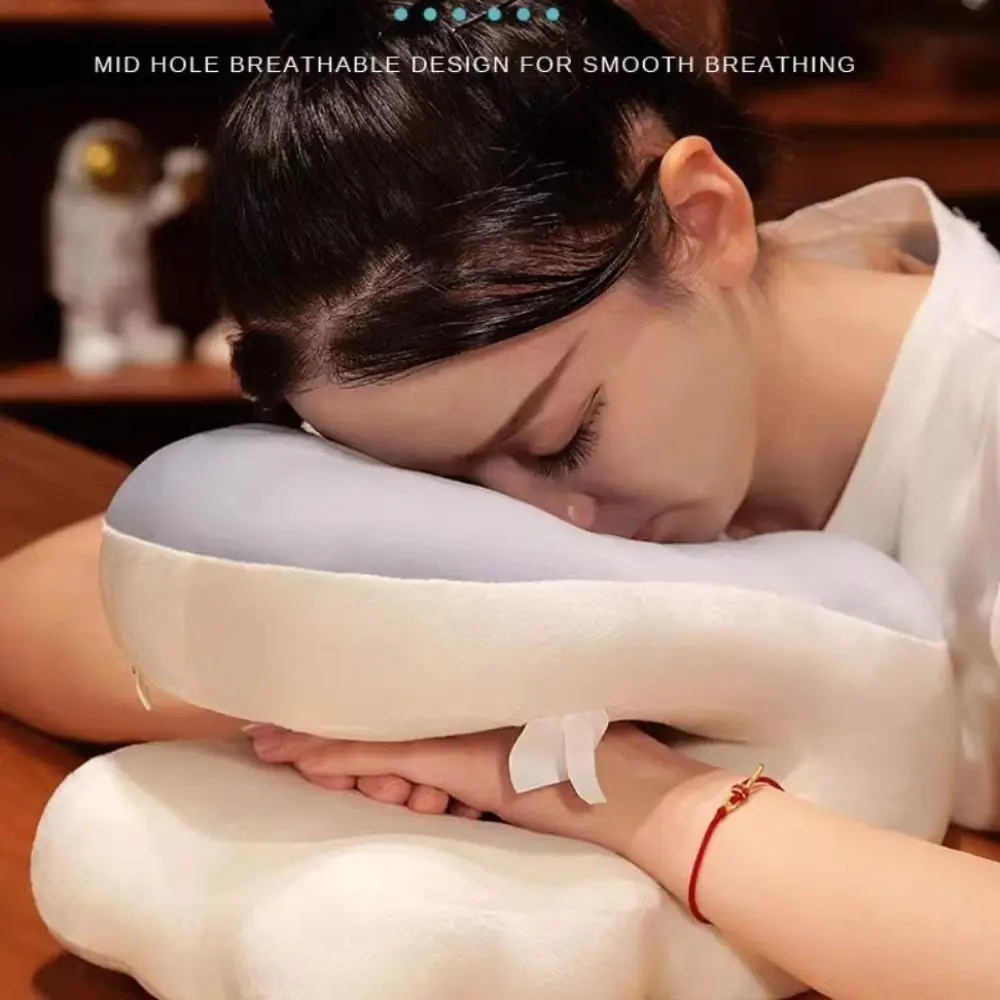 両面ハンドウォーマー枕ぬいぐるみ & アイスシルク保温恐竜オフィス昼寝枕ぬいぐるみ漫画