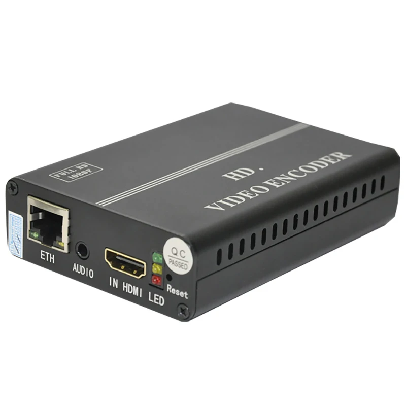 

Кодер живого видео Mini HD MI для IP H.264 H.265 для потокового радио и ТВ-трансляционного оборудования