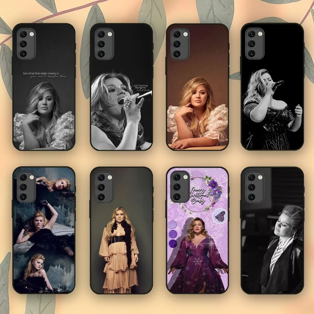 Singer Kelly Clarkson Chemistry Phone Case For Samsung Galaxy A20 A11 A10  A52 A02 A50 shell