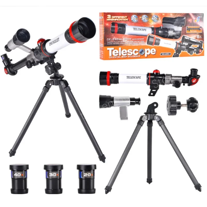 Professional Astronomical Telescope with Powerful Monocular High-definition High Magnification Planetary Observation