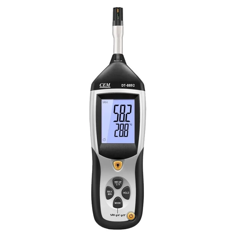 CEM DT-8892 three-in-one professional temperature moisture meter