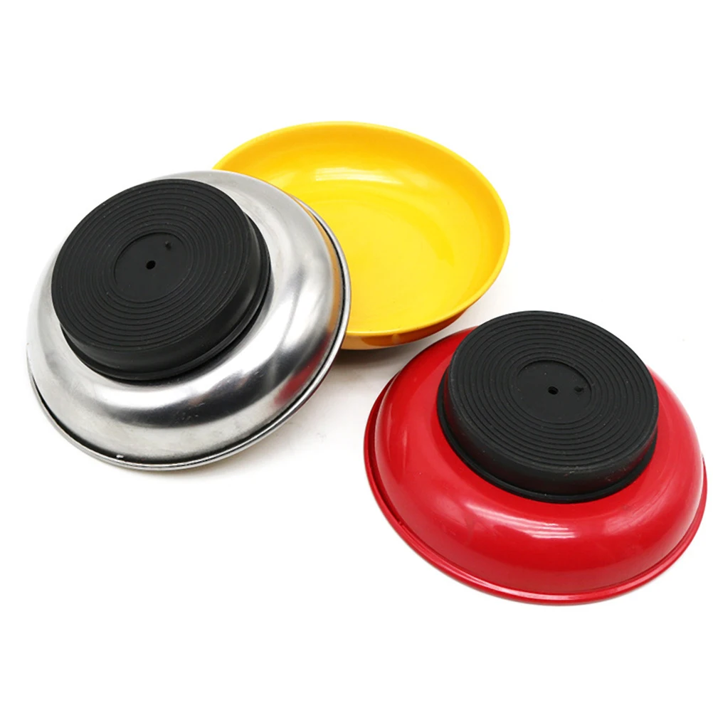 

Car Repair Screw Accessory Magnetic Bowl Auto Storage Tool Durable Stainless Steel Car Screw Bowl Practical TOOL BOX