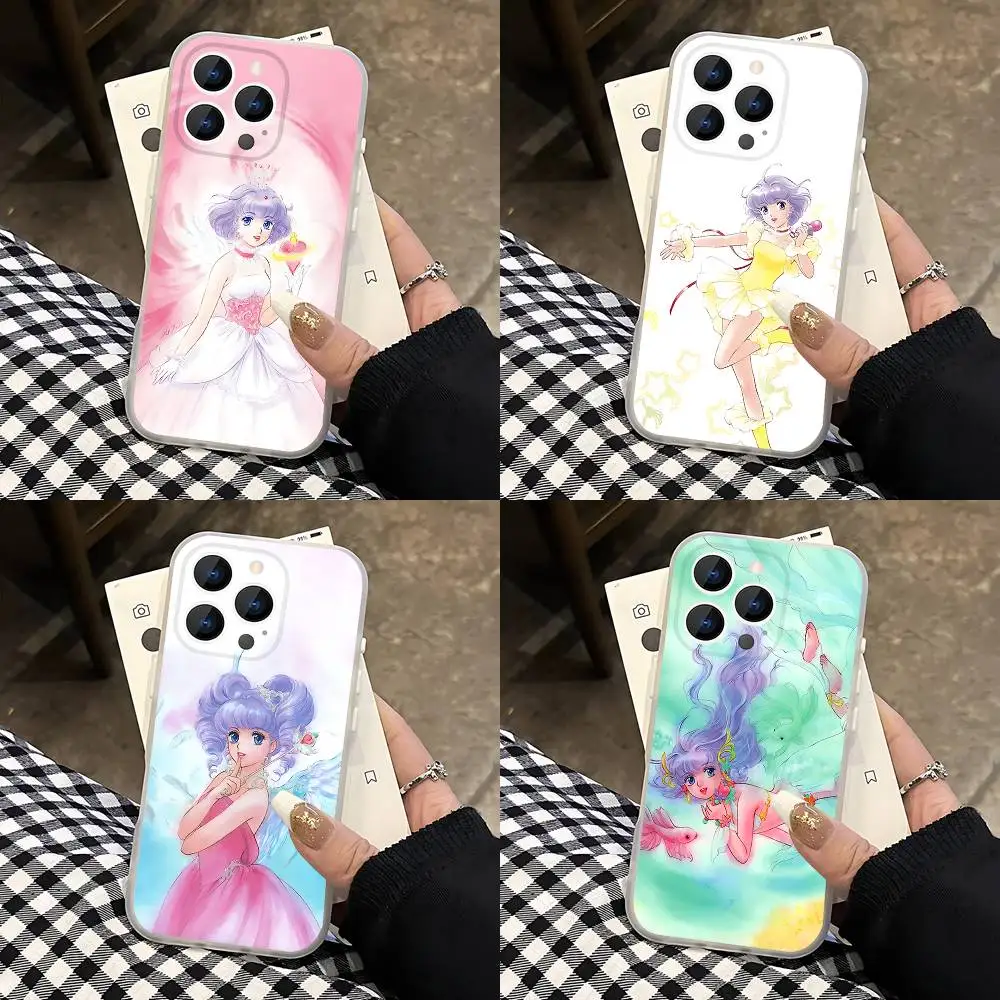

C-Creamy Mami Magic Phone Case For iPhone 17,16,15,14,13,12,11 Pro,Max,Plus,Mini,Air,E Magnetic Magsafe Frosted Transparent
